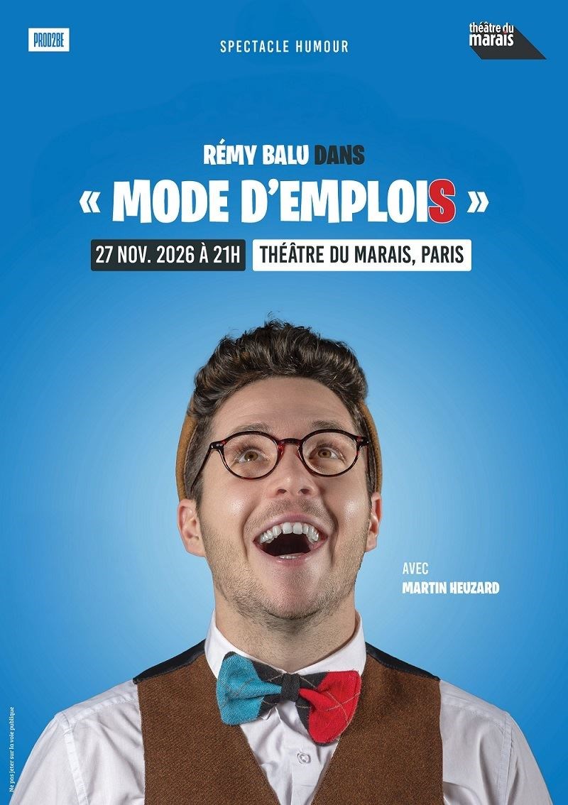 Rémi Balu dans Mode d'emplois
