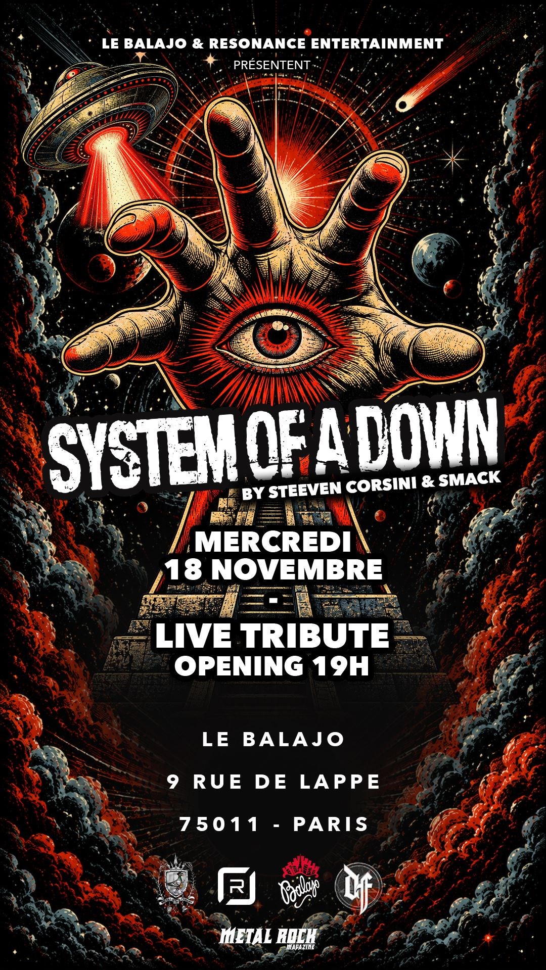 Steeven Corsini & Smack : Hommage à System of a down
