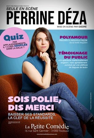 Perrine Déza dans Sois polie, dis merci