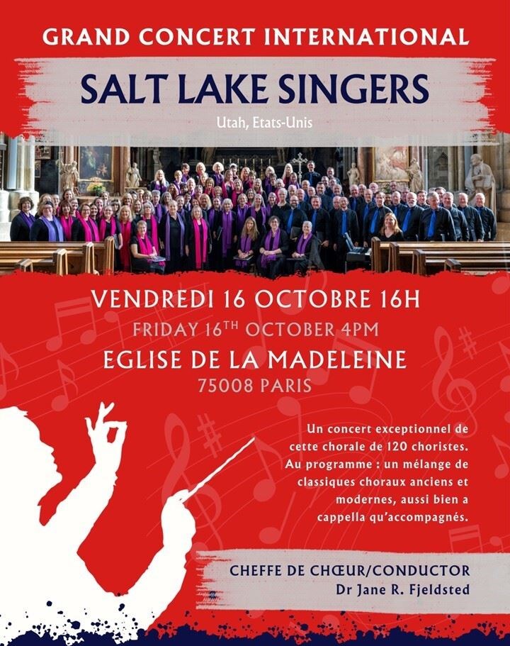 Grand concert 120 choristes américains
