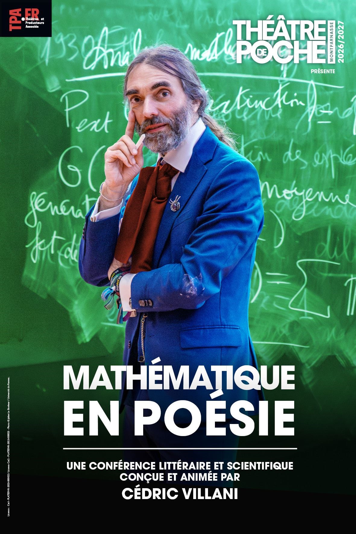 Cédric Villani dans Mathématique en poésie