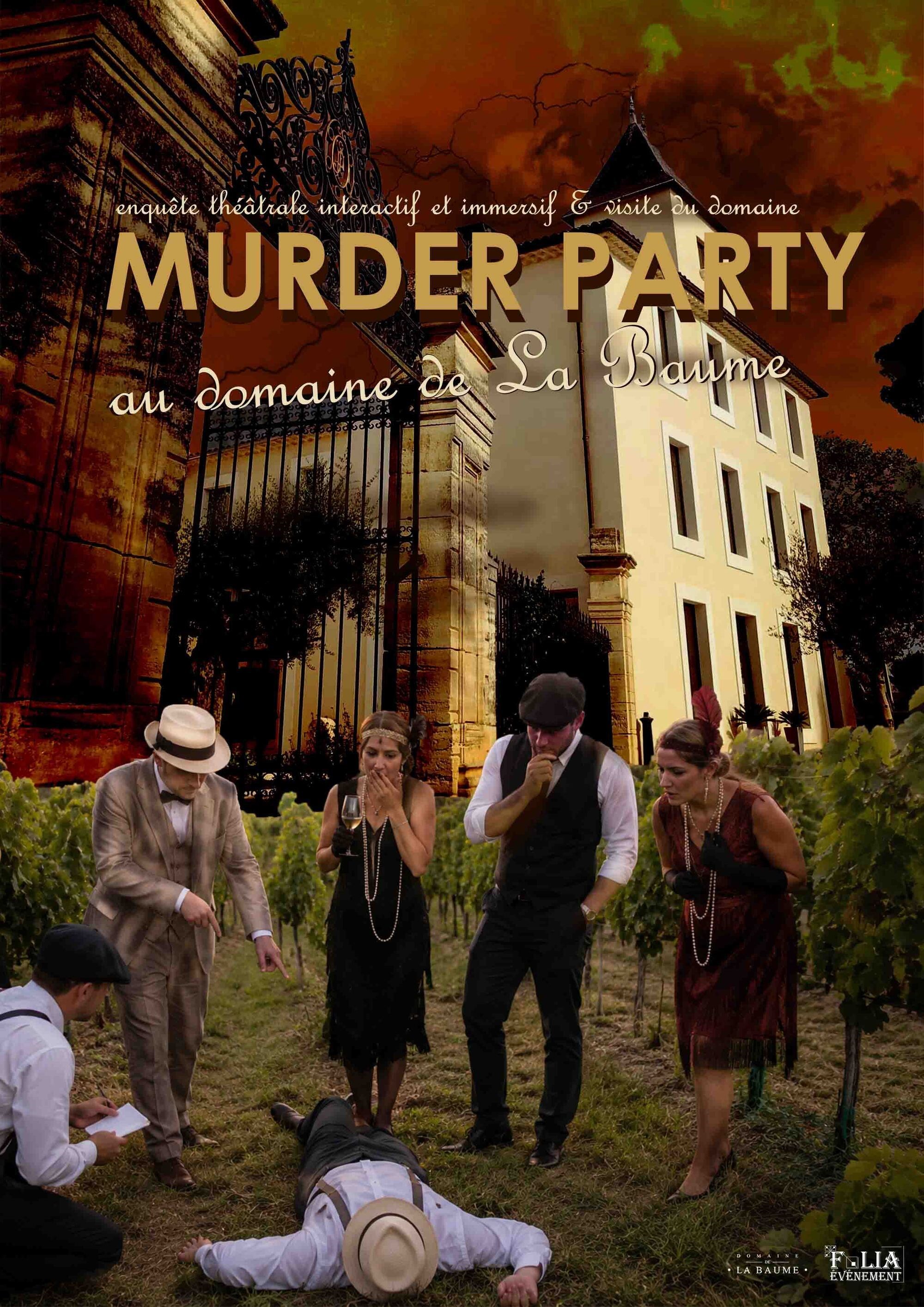 Murder party au Domaine de la Baume
