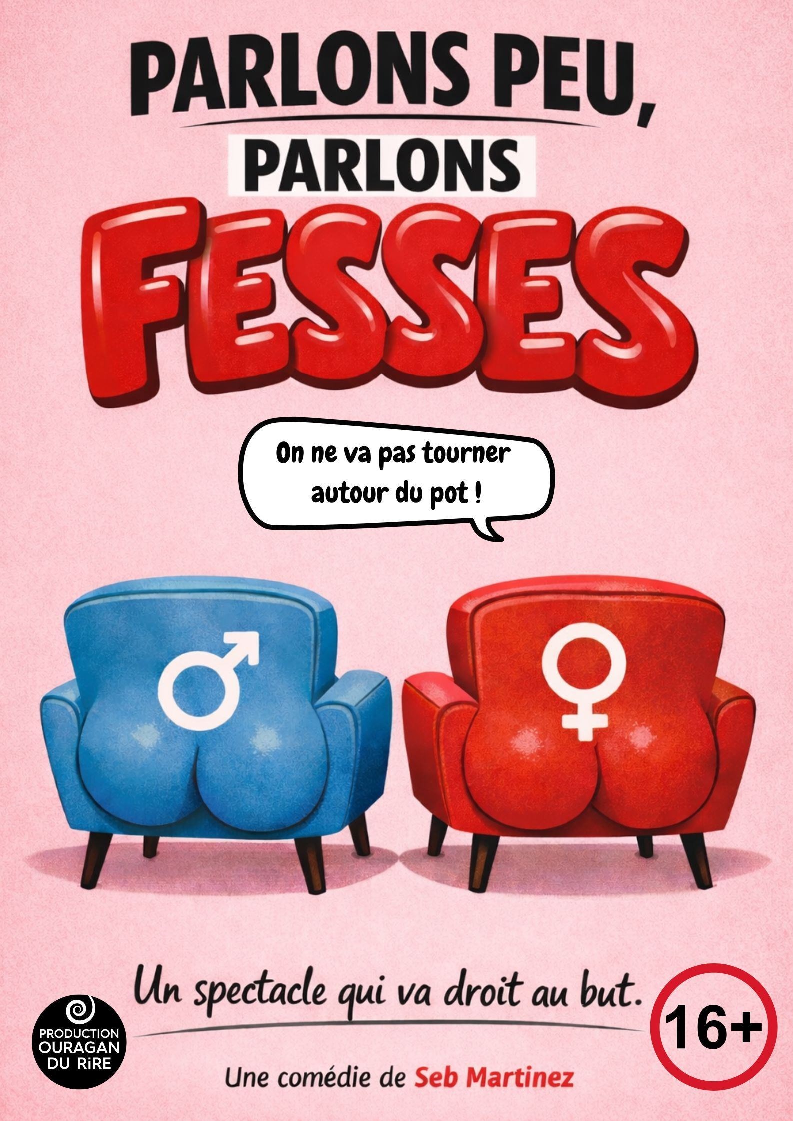 Parlons peu, parlons fesses