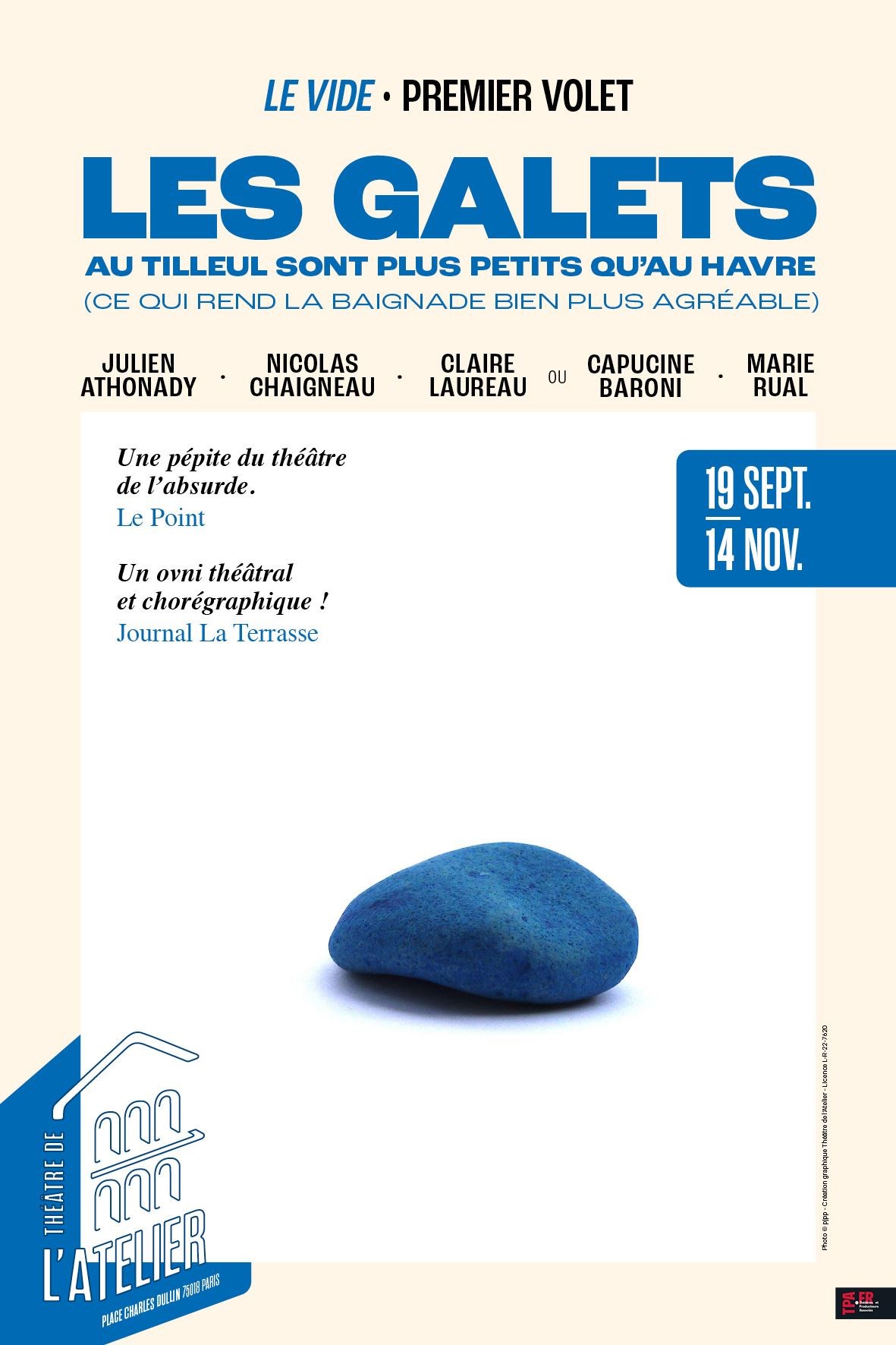 Les Galets au Tilleul sont plus petits qu'au Havre