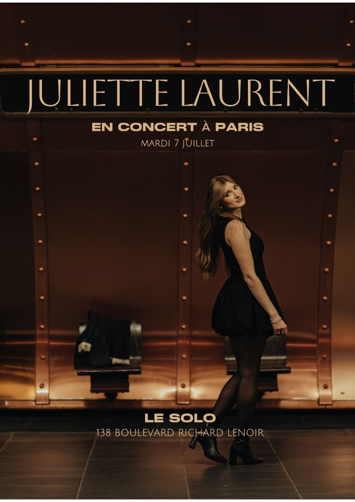 Juliette Laurent en concert