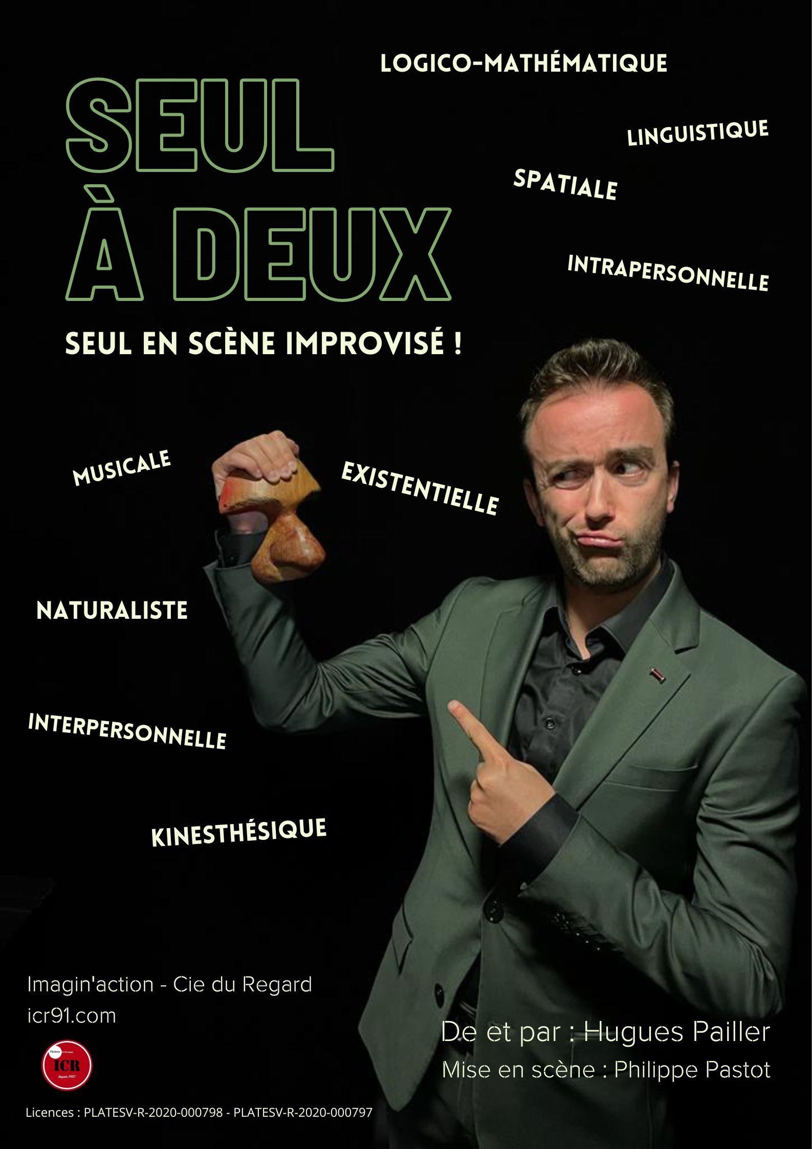 Hugues Pailler dans Seul à deux
