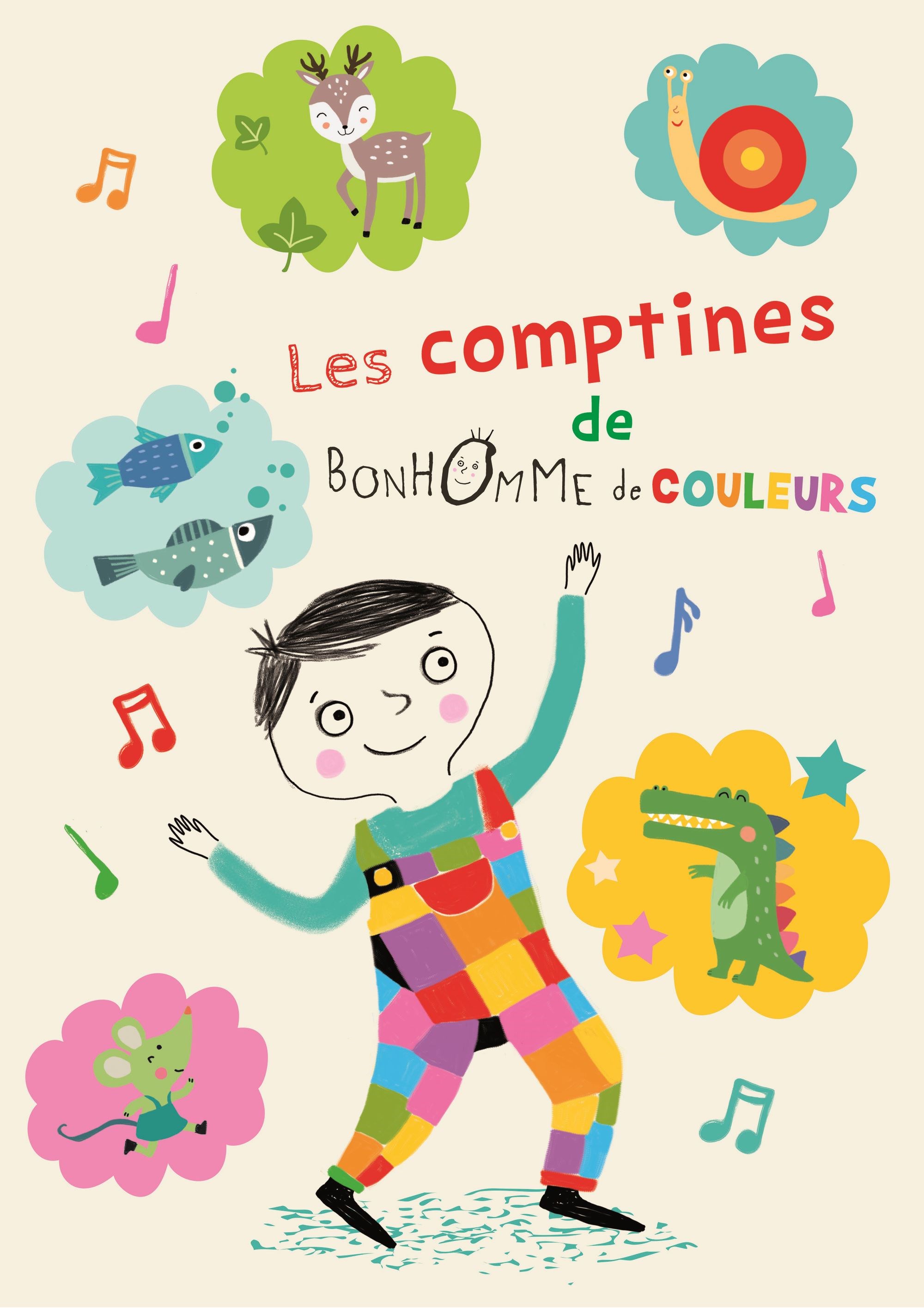 Les Comptines de Bonhomme de couleurs