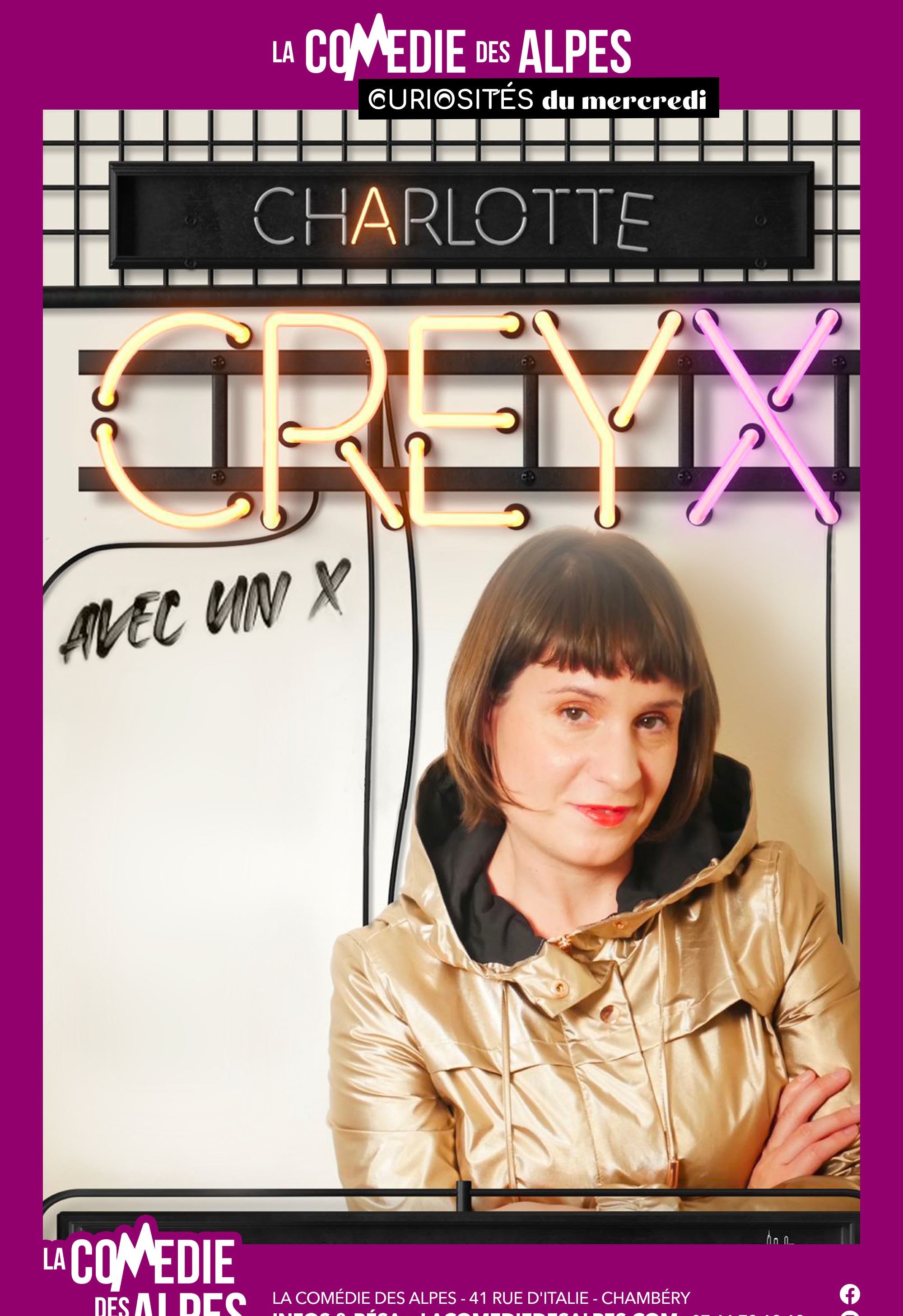 Charlotte Creyx dans Avec un X
