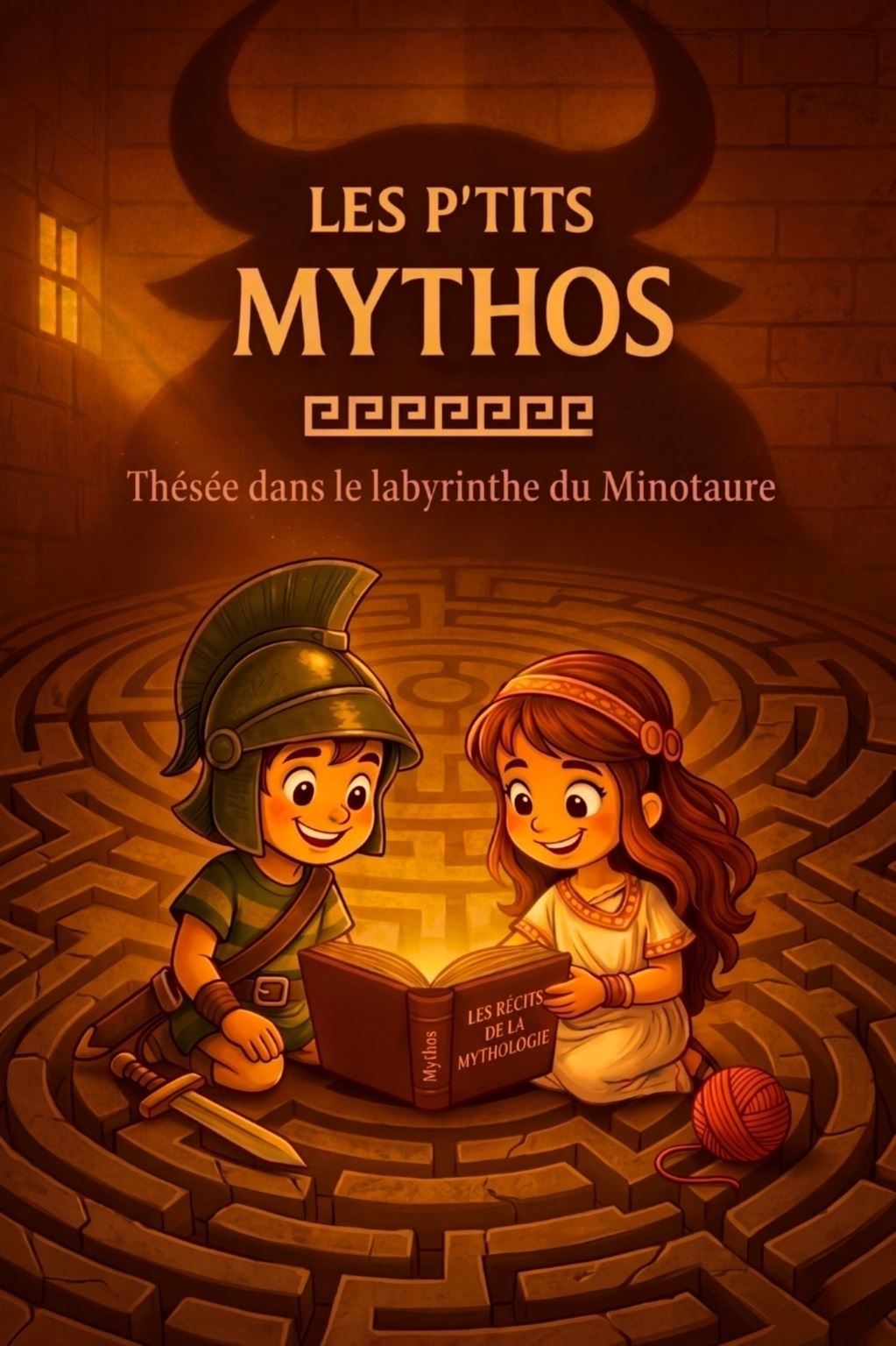 Les P'tits Mythos : Thésée dans le labyrinthe du Minotaure