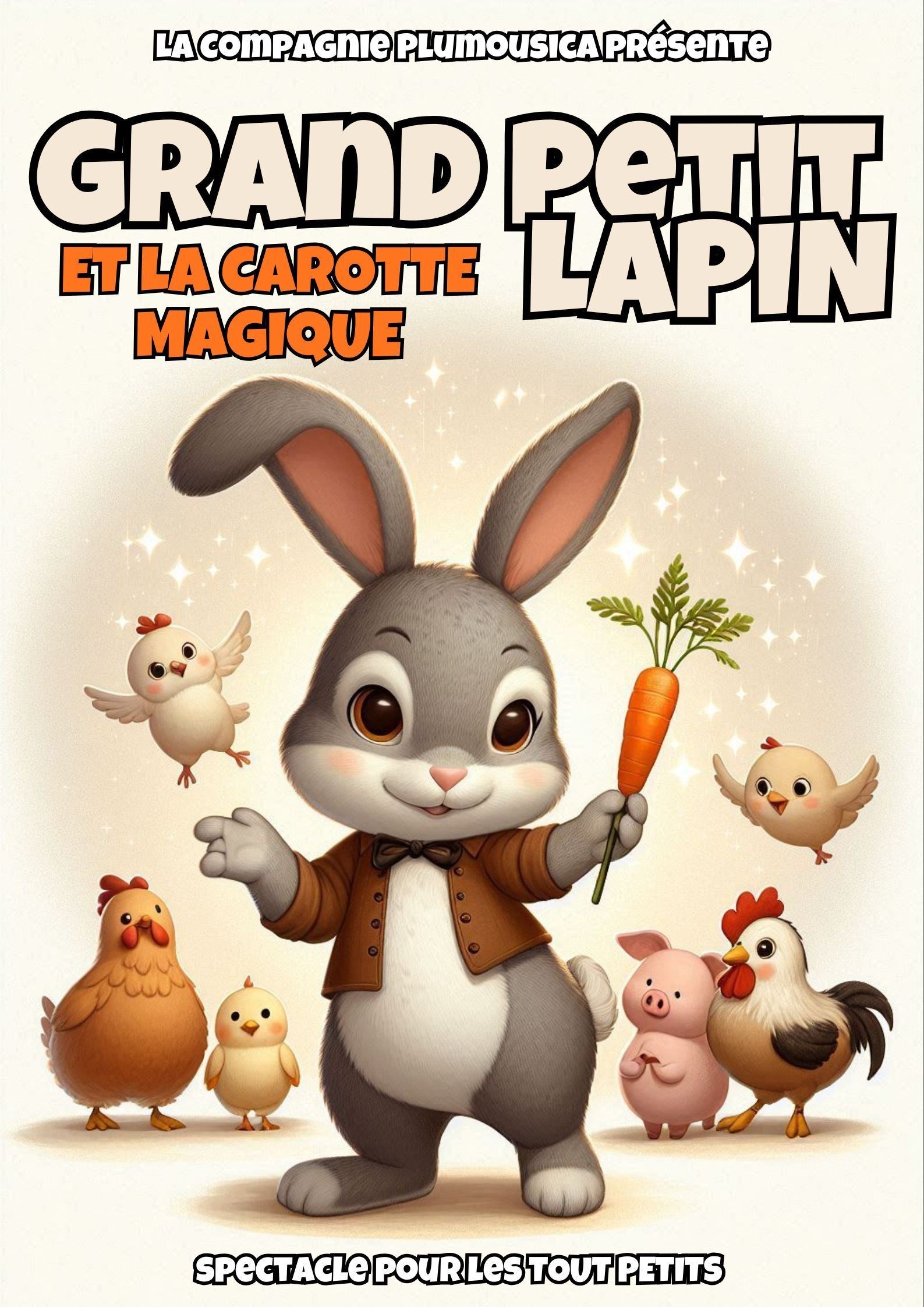 Grand petit lapin et la carotte magique