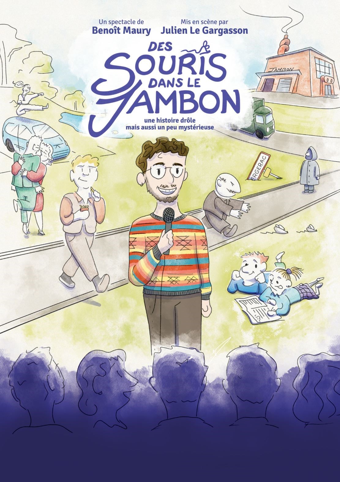 Benoît Maury dans Des souris dans le jambon
