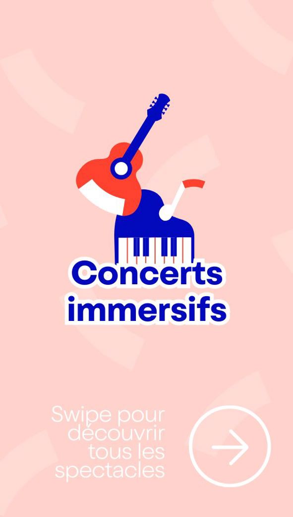 Entête du rail 🎶 Des concerts à la bougie dans toute l'Île-de-France 🎶