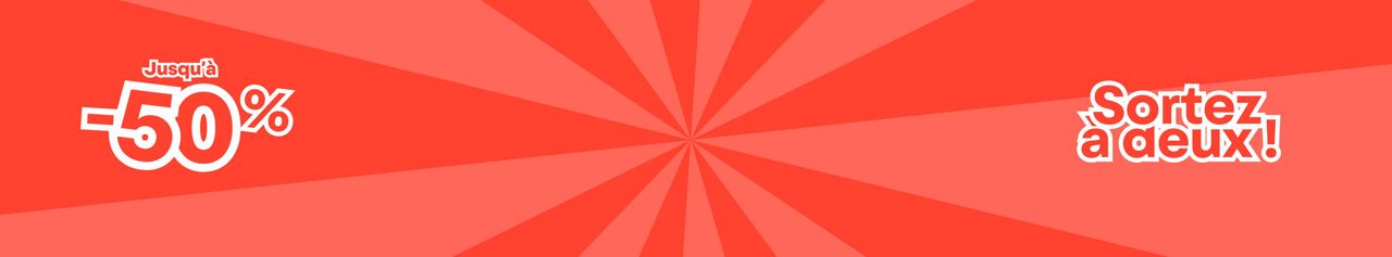 Profite de promotions exclusives sur des spectacles ! Théâtre, humour, sorties : les meilleurs bons plans t'attendent !