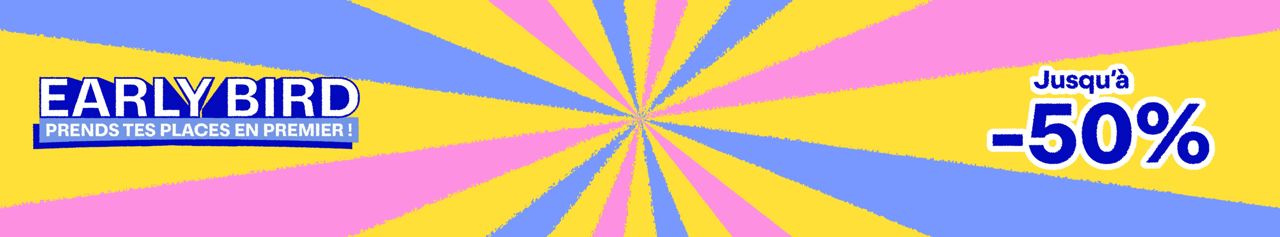 Early bird et bons plans spectacles : réductions, promos et tarifs malins pour théâtre & humour à la rentrée. 