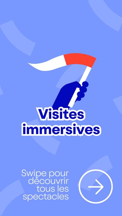 Entête du rail 👀 Des visites pas comme les autres