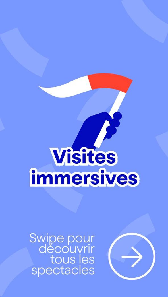 Entête du rail 👀 Des visites pas comme les autres