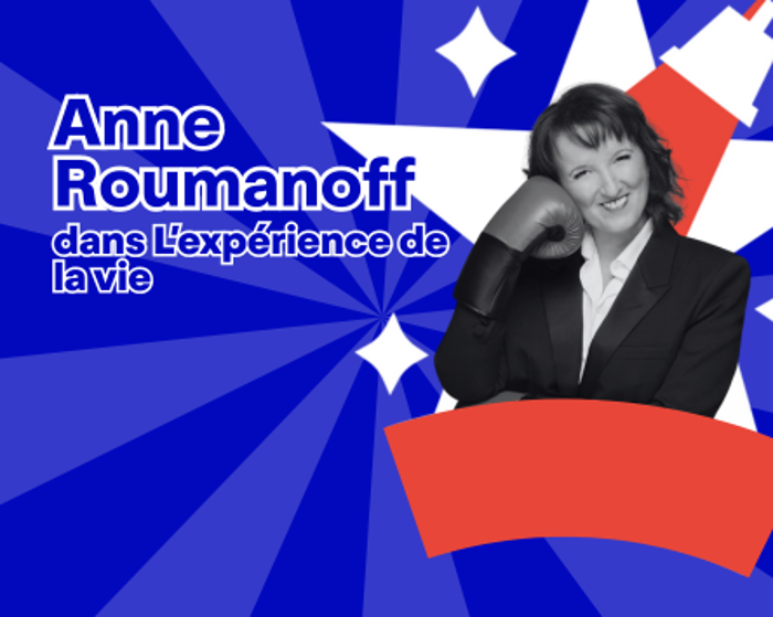 Anne Roumanoff dans L'expérience de la vie Cover Image