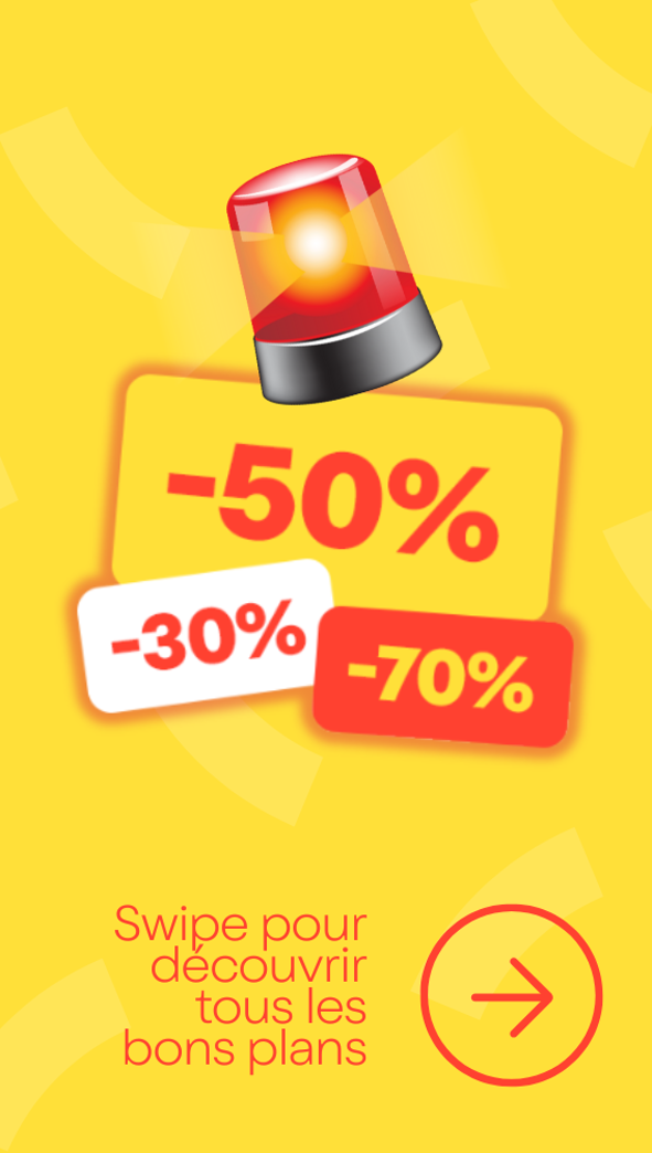 Entête du rail 🤑 Top promo