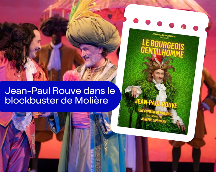 Le Bourgeois Gentilhomme avec Jean-Paul Rouve Cover Image