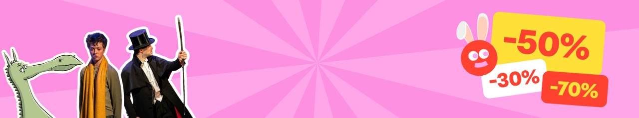 Spectacles pour enfants : théâtre, spectacles et comédies musicales. Offre des moments uniques en famille avec Billet Réduc' !