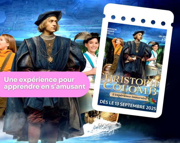 L'Histoire en s'amusant : Christophe Colomb, l'expérience immersive Cover Image