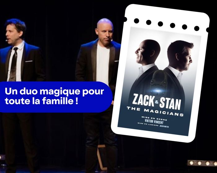 Zack & Stan dans The magicians Cover Image