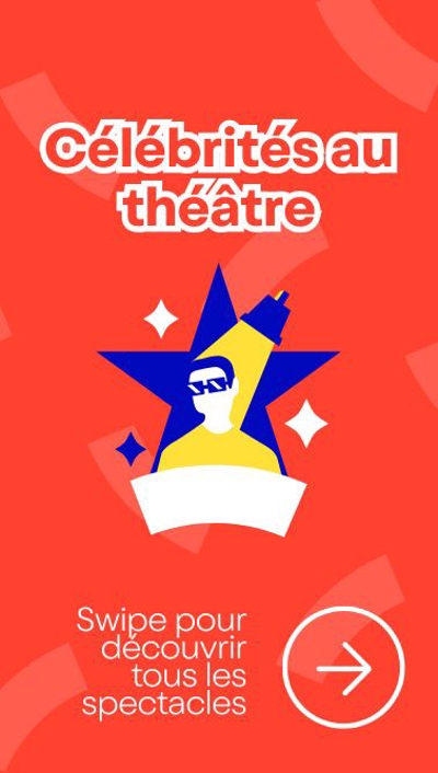 Entête du rail ⭐️ Célébrités au théâtre