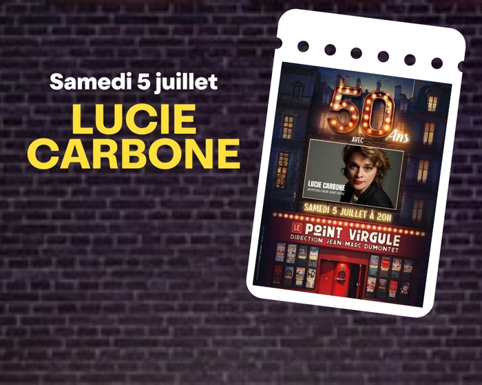 Lucie Carbone | Spectacle inédit Cover Image