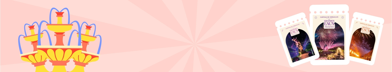 Les Grandes Eaux Nocturnes vous donnent rendez-vous le samedi soir au Château de Versailles pour petits et grands !