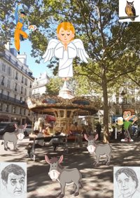 Jeu de piste en autonomie : L'Ange de Pigalle - Métro Pigalle