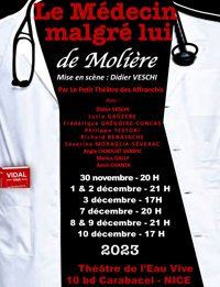 Le médecin malgré lui - Théâtre de l'Eau Vive