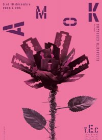 Amok : Sois toujours mort en Eurydice - Théâtre Elizabeth Czerczuk