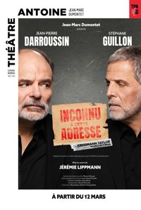 Inconnu à cette adresse - Théâtre Antoine