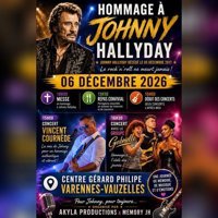 Groupe Gabrielle : Hommage à Johnny Hallyday - Centre Gérard Philipe