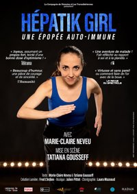 Marie-Claire Neveu dans Hépatik Girl - La Matière (Théâtre des Beaux Arts)