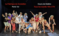 Cours théâtre adultes après-midi à Paris, saison 2026-2027 - La Fabrique du Comédien