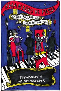 Carole Poulain : Chansons de passe - Artishow Cabaret