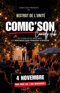 Comic'son chez Bistrot de l'unité - Bistrot de l'unité