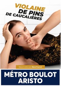 Violaine de Pins dans Métro Boulot Aristo - L'Azile La Rochelle