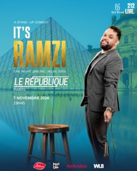 Oussama Ramzi dans It's Ramzi à Paris - Le République - Petite Salle