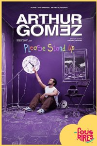 Arthur Gomez dans Please stand up - Théâtre Molière
