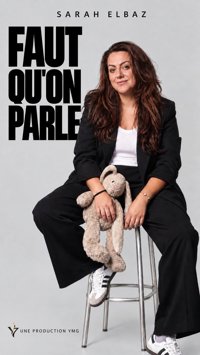 Sarah Elbaz dans Faut qu'on parle - Théâtre de l'Impasse