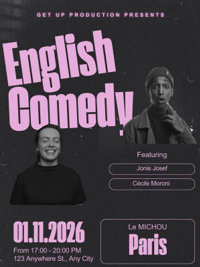 English Comedy feat Cecile Moroni & Jonis Josef - Choumi Comedy Club