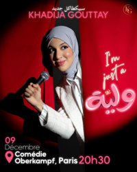 Khadija Gouttay dans I'm Just a Wlia - Comédie Oberkampf