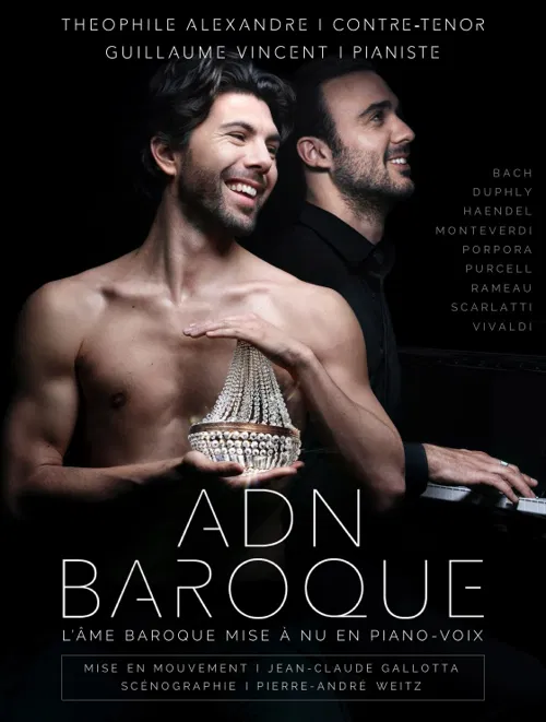 Affiche de Adn Baroque : l'âme baroque mise à nu en piano-voix