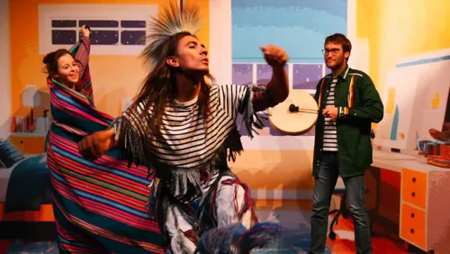Affiche de Le Totem de Mika : Une aventure extraordinaire au pays des Choctaws