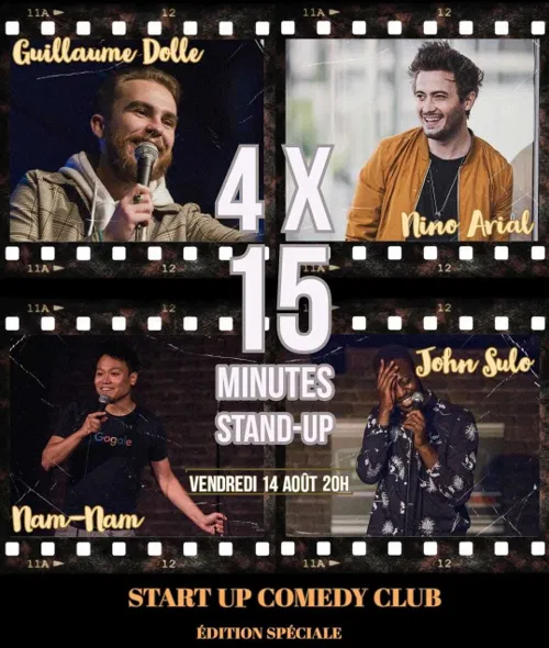 Affiche de Start-up Comedy Club 4 x 15min