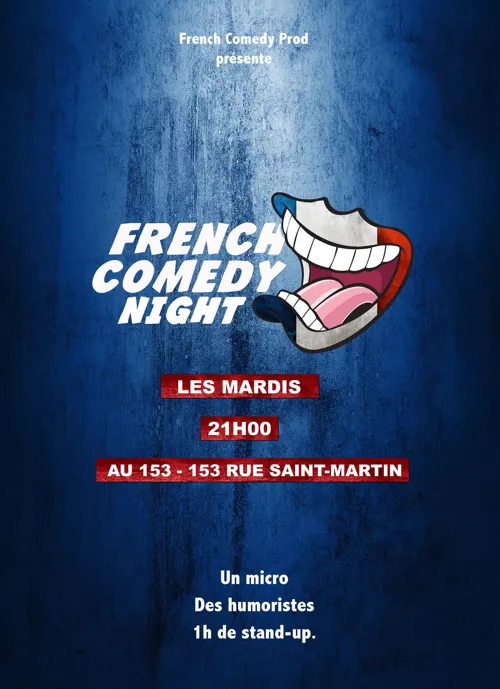 Affiche de French Comedy Night