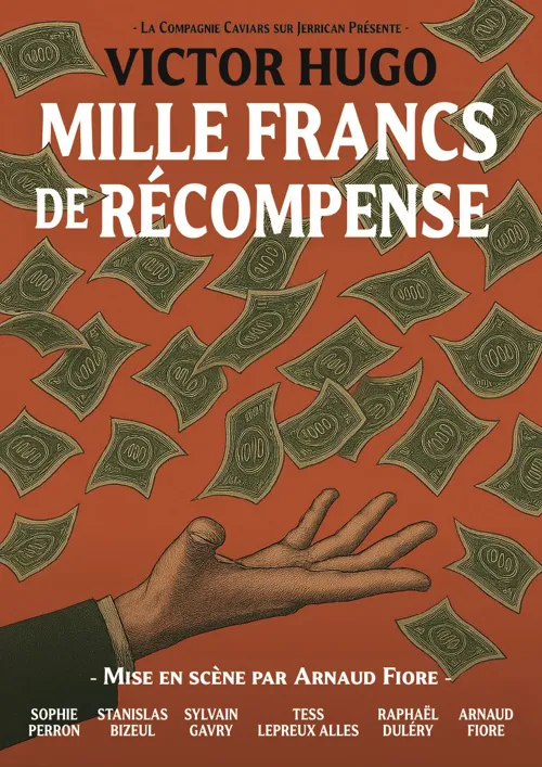 Affiche de Mille francs de récompense
