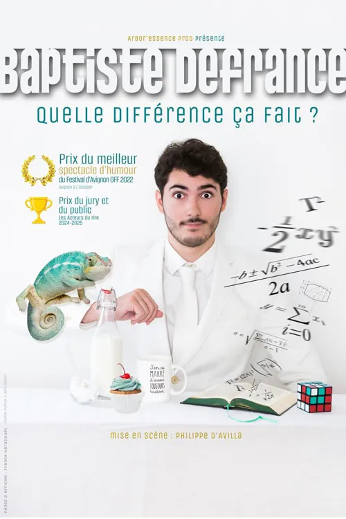Affiche de Baptiste Defrance dans Quelle différence ça fait ?